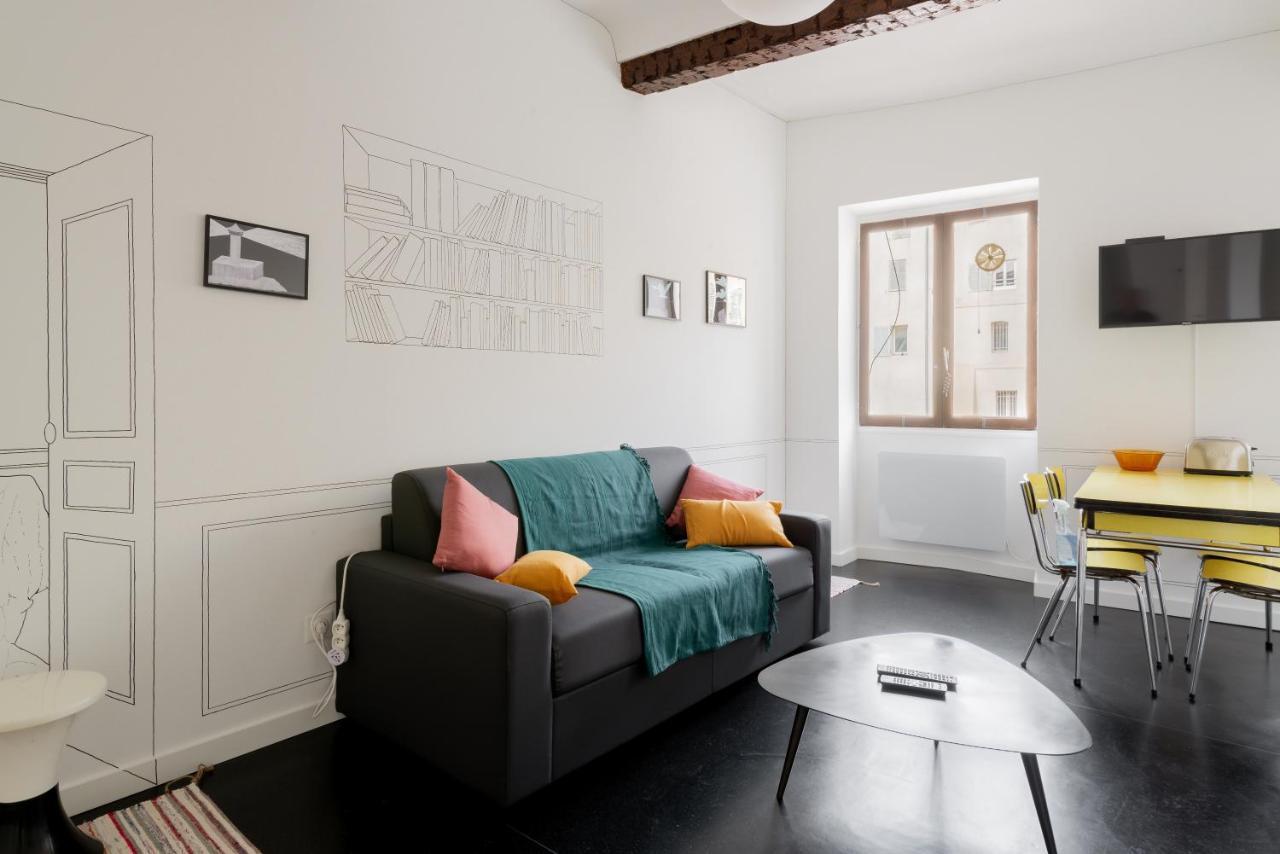 Mini Loft Au Coeur Du Panier - Marseilleアパートメント エクステリア 写真